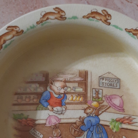 Royal Doulton Bunnykins Porridge Bowl - Picture 6 of 6
